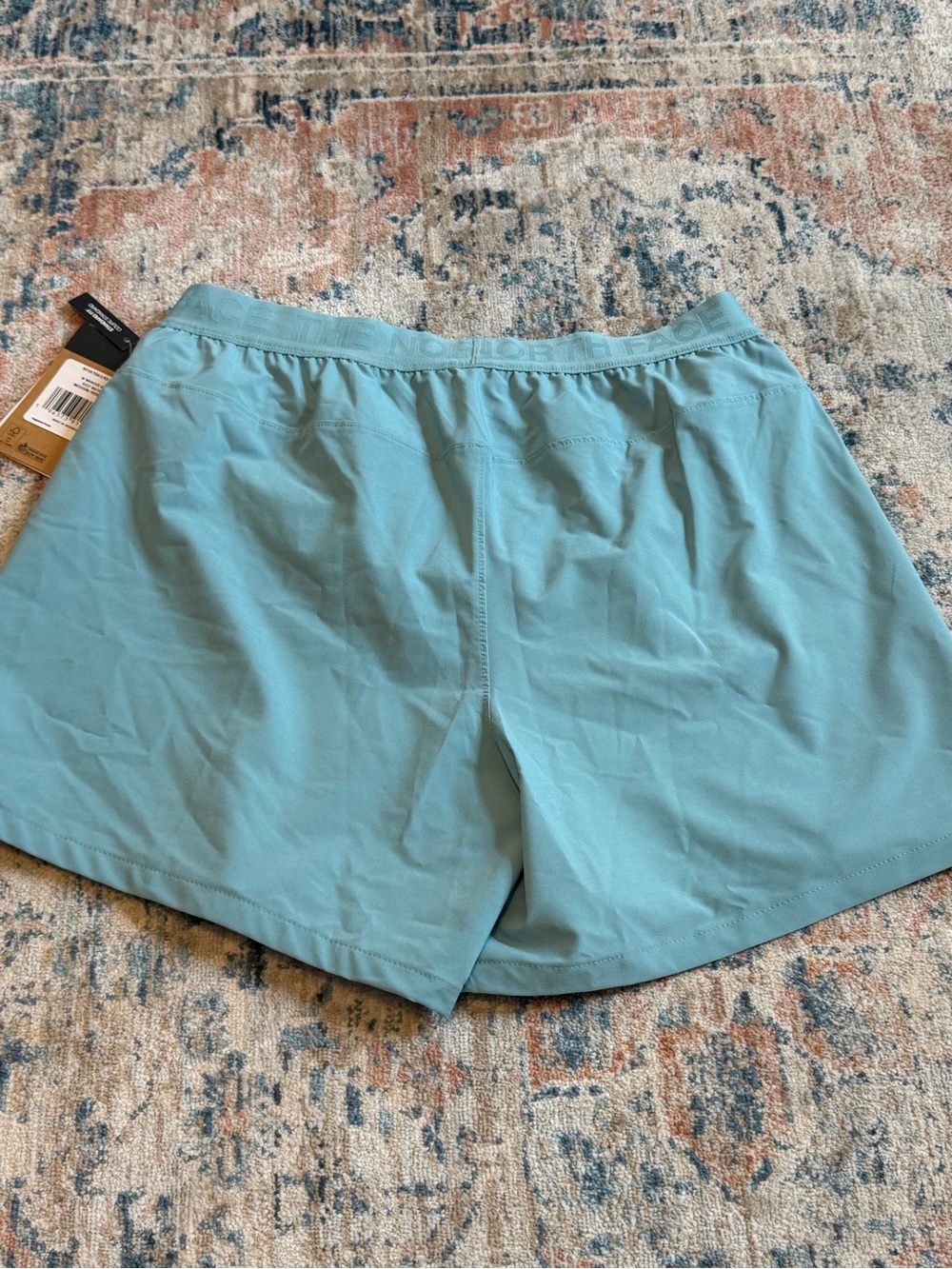 The North Face Women's Teal Athletic Running Shorts - Picture 8 of 8